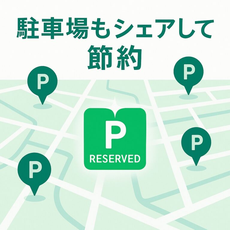車で外出する人必見！駐車場代を節約できる「軒先パーキング」の使い方