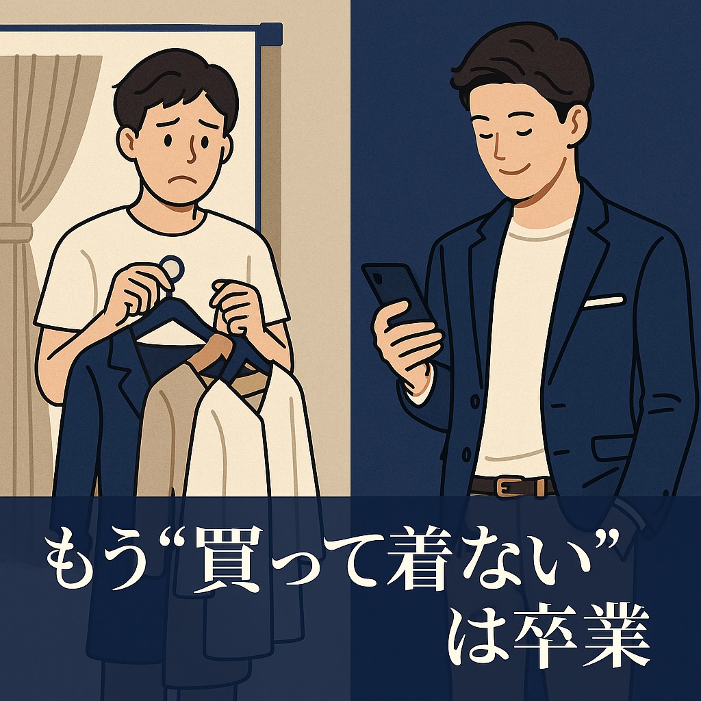 もう買って着ないは卒業。